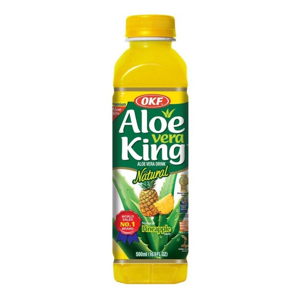 Bouteille plastique de Boisson Aloe Vera King Ananas 500ML OKF