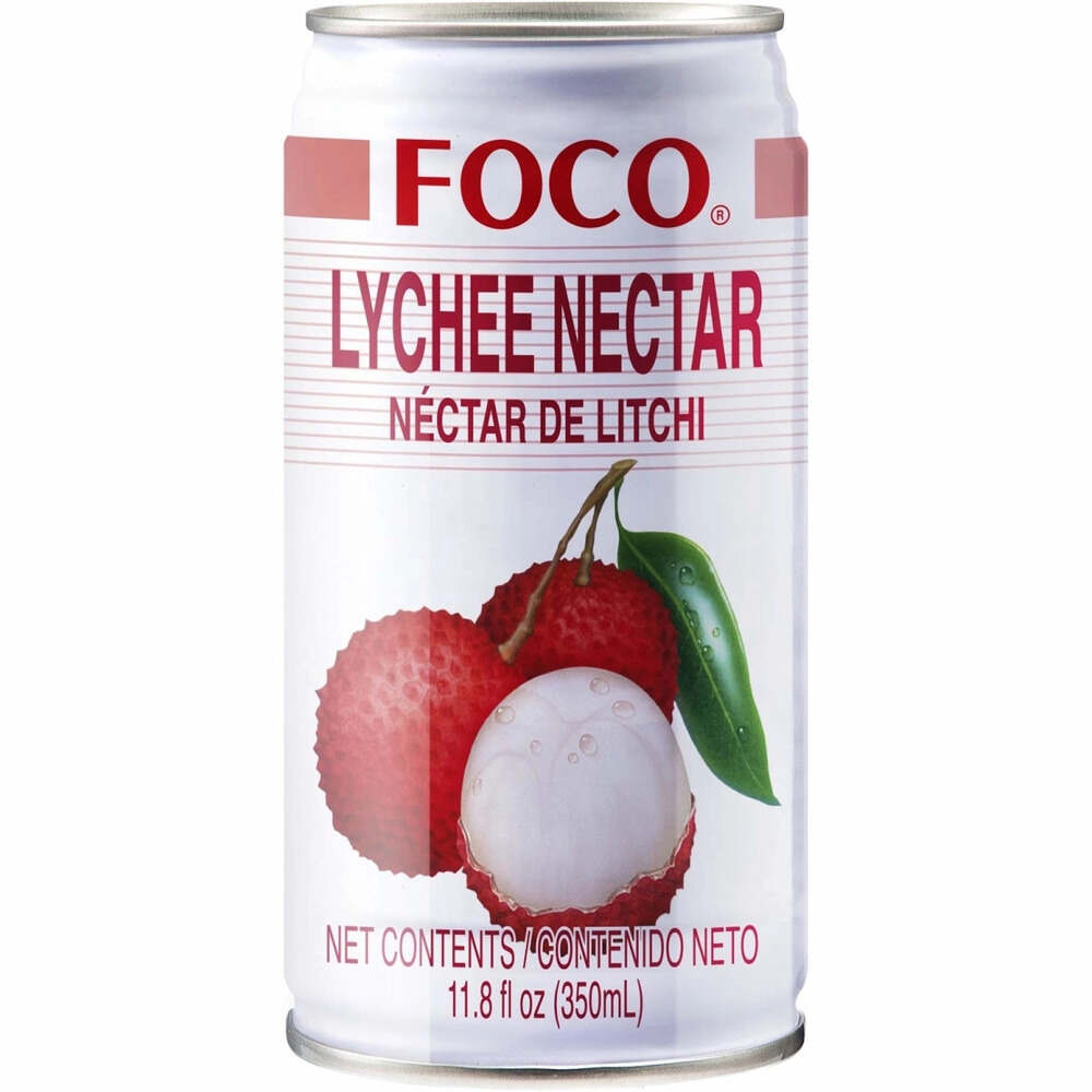 Canette en aluminium de Boisson Lychee 350ML FOCO