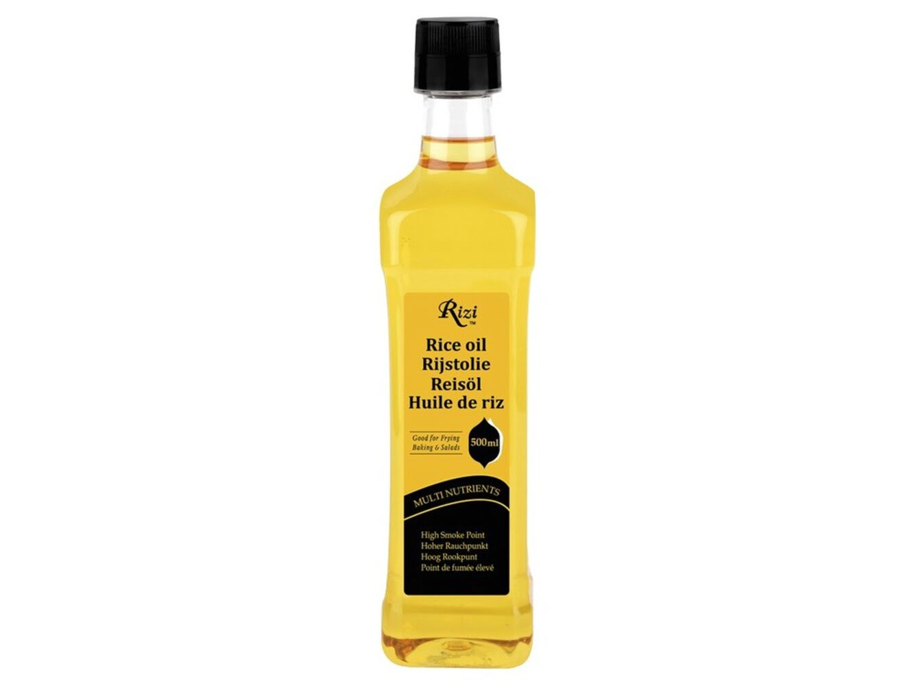 Bouteille en plastique souple d'Huile de Riz 500ML RIZI