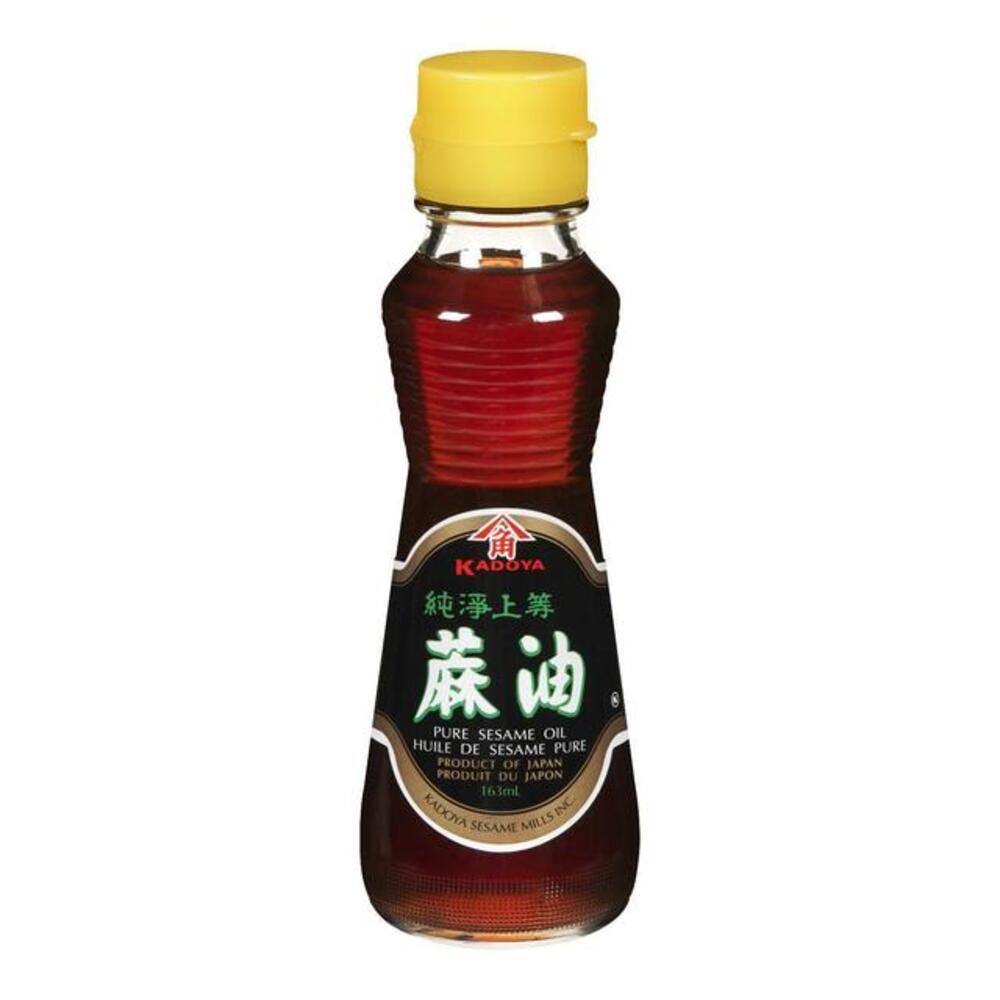 Bouteille en verre d'Huile de Sésame Pure 163ML KADOYA