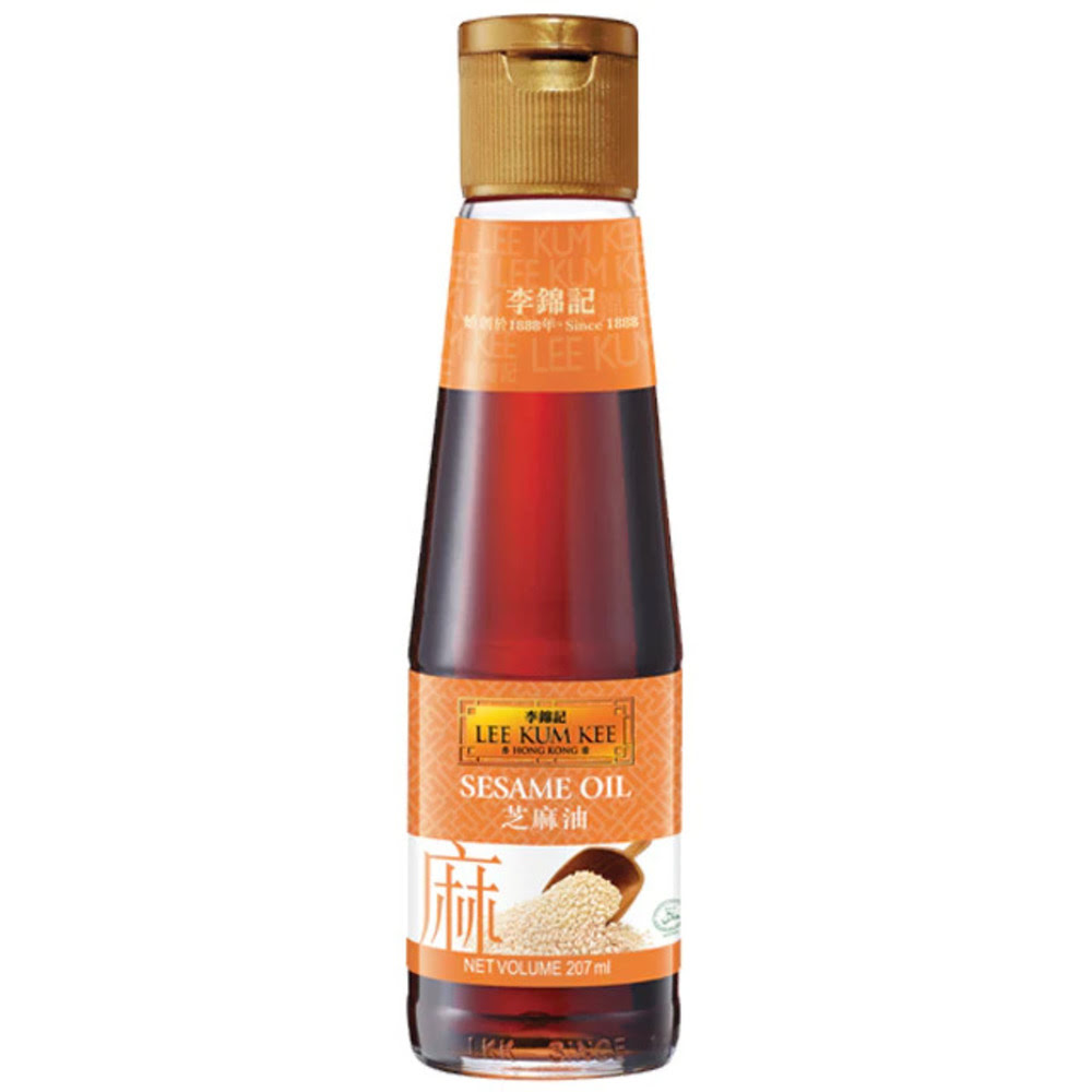 Bouteille en verre d'Huile de Sésame Pure 207ML LEE KUM KEE