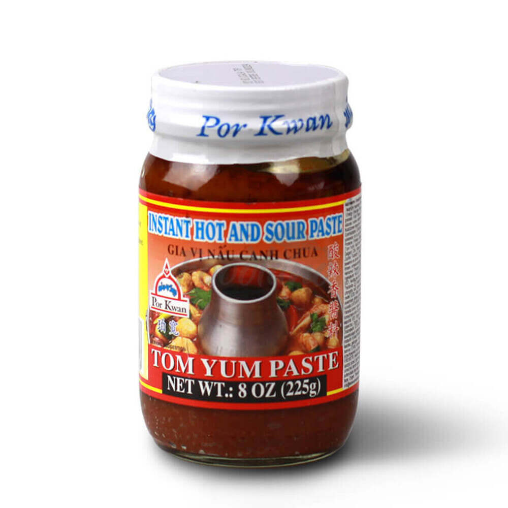 Pot en verre de Pâte Tom Yum 225G POR KWAN