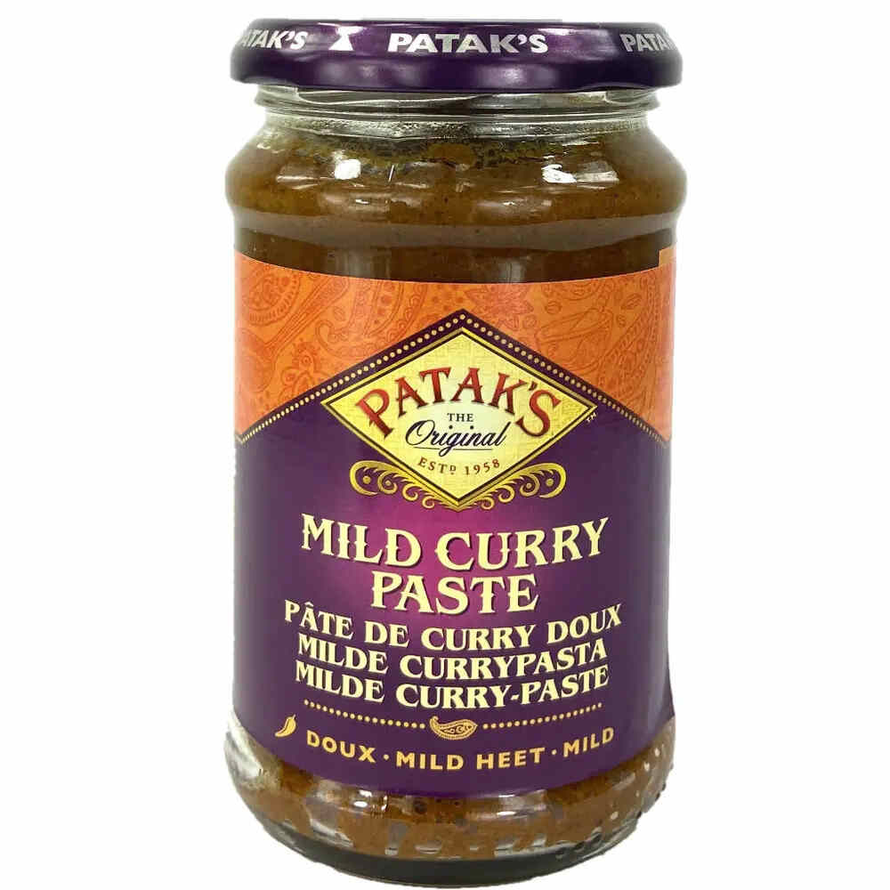 Pot en verre de Pâte de Curry Extra Forte 283G PATAK'S