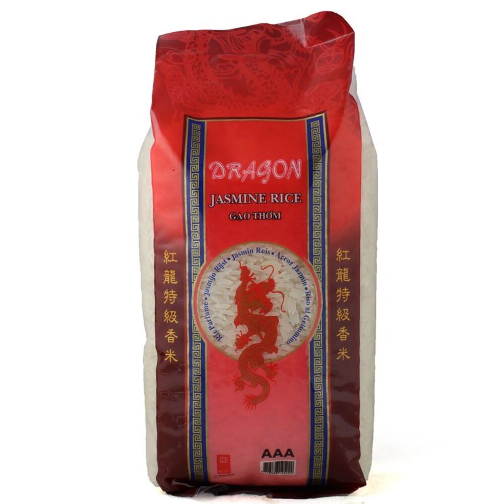 Sachet de Riz Jasmin Parfumé 1KG RED DRAGON