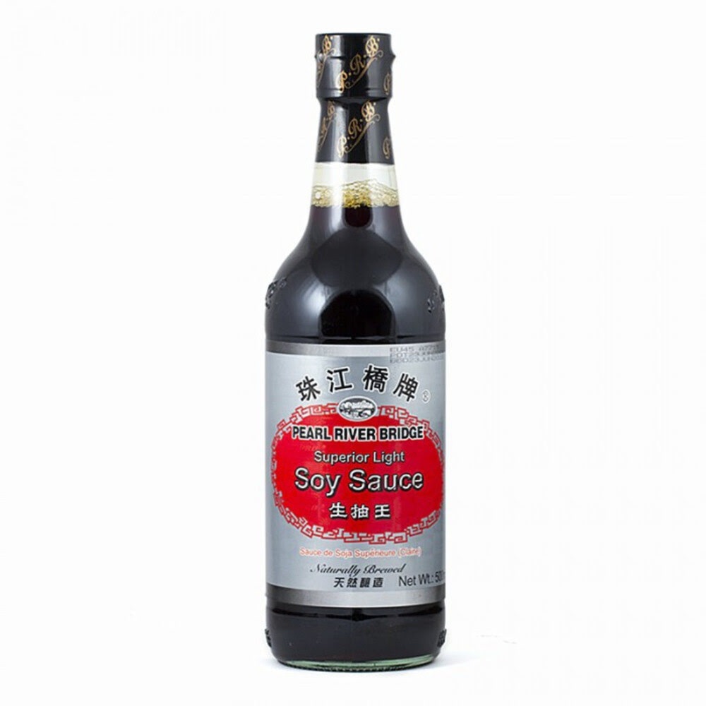 Bouteille en verre de Sauce Soja Claire 500ml Pearl River Bridge