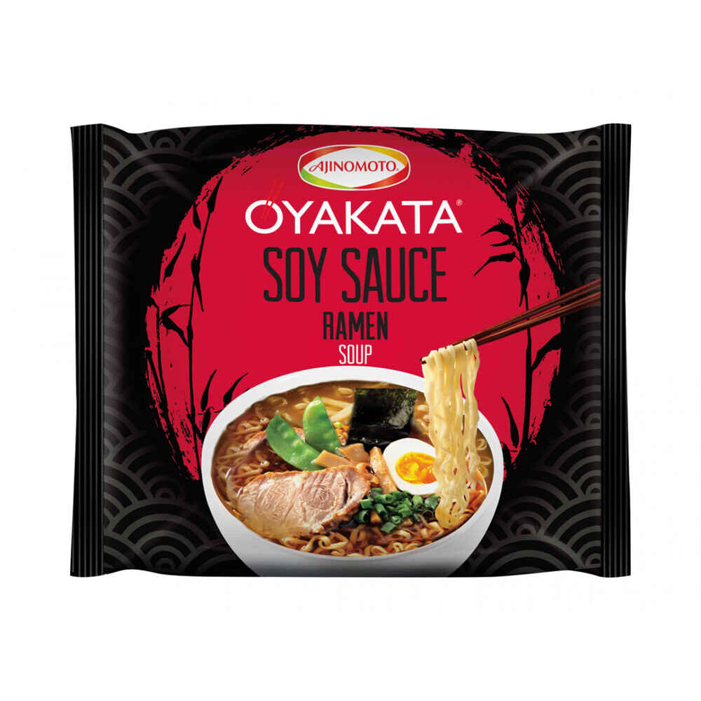Sachet plastique de Soupe de Nouilles Sauce Soja 83G OYAKATA