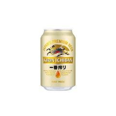 Canette en aluminium de Bière Japonaise en Canette 33CL Kirin Ichiban