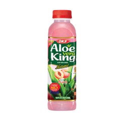 Bouteille plastique de Boisson Aloe Vera King Pêche 500ML OKF