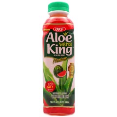 Bouteille plastique de Boisson Aloe Vera King Pastèque 500ML OKF