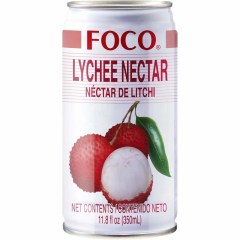 Canette en aluminium de Boisson Lychee 350ML FOCO