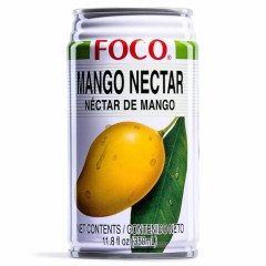 Canette en aluminium de Boisson Mangue 350ML FOCO
