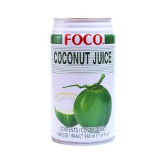 Canette en aluminium de Boisson Noix de Coco 350ML FOCO