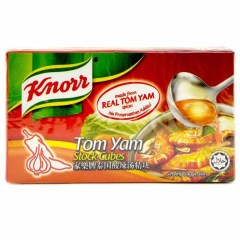 Boîte en carton de Cubes de bouillon Tom Yum 72G KNORR