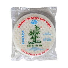 Sachet plastique de Galettes de Riz (Rondes) 16 cm 340G BAMBOO TREE