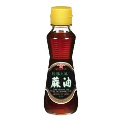Bouteille en verre d'Huile de Sésame Pure 163ML KADOYA