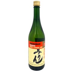 Bouteille en verre de Mirin Manjo 750ML KIKKOMAN