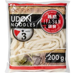 Sachet plastique sous vide de Nouilles Udon 200g ITA-SAN