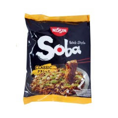 Sachet en plastique de Nouilles Yakisoba Classique 109G NISSIN