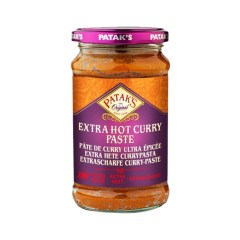 Pot en verre de Pâte de Curry Extra Forte 283G PATAK'S 