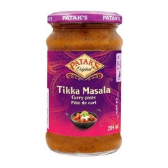 Pot en verre de Pâte de Curry Tikka Masala 283G PATAK'S  