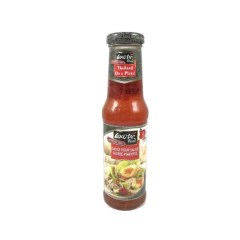 Bouteille en verre de Sauce Salade Sucrée Pimentée 250ML EXOTIC FOOD