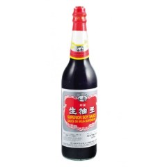 Bouteille en verre de 610ml de Sauce Soja Claire de la marque Haiyin Bridge