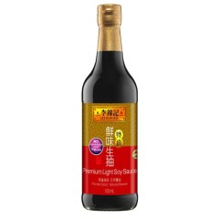 Bouteille en verre de 500ml de Sauce Soja claire Premium de LEE KUM KEE