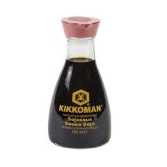 Carafe en verre de Sauce Soja 150ML KIKKOMAN